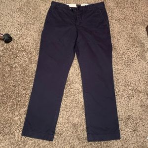 J Crew 770 31x30 navy blue khakis